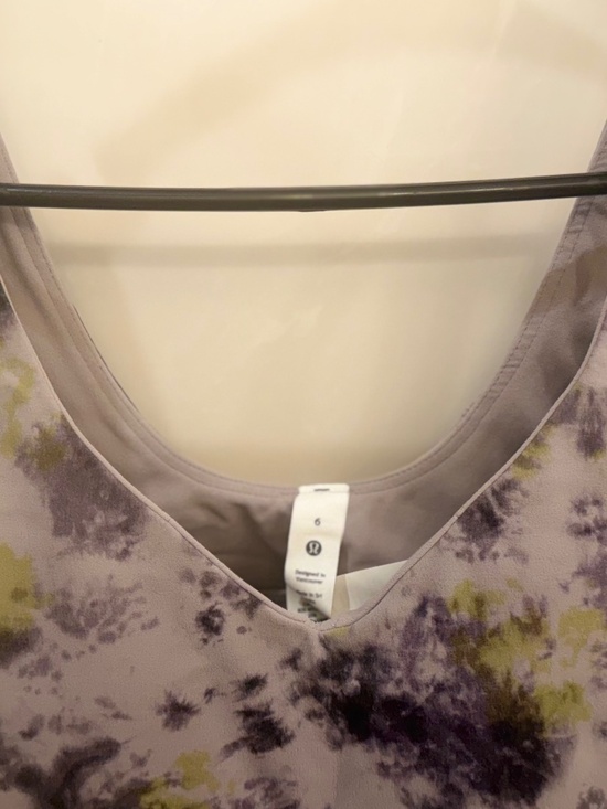 Lululemon Align Tank Top in Radial Tie Dye Mauve Gray - Picture 4 of 4